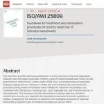 我国提出首个工业废水毒性削减ISO国际标准提案成功立项