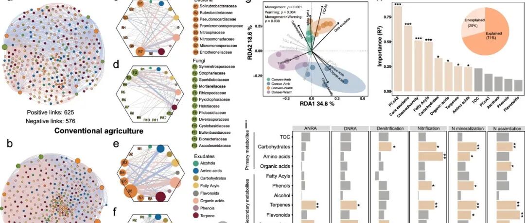 增温×保护性农业丨NAT COMMUN：保护性农业通过增强气候变暖条件下植物-微生物协同作用，提高作物氮素获取效率