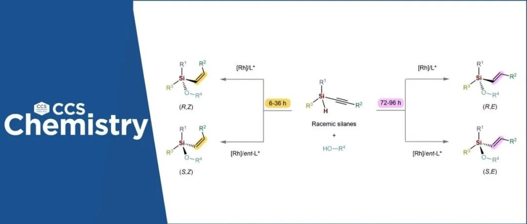 【CCS Chem.】南科大何川课题组：硅对映汇聚和烯烃Z/E立体控制催化