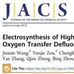 上海交通大学张礼知团队么艳彩等JACS：电合成高价铱氧物种用于高效氧转移脱氟
