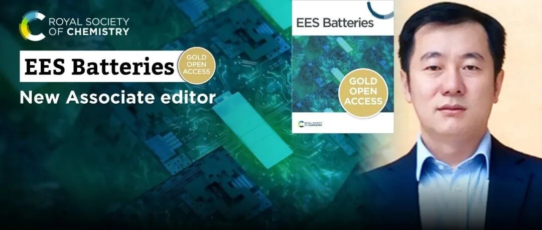 热烈欢迎尉海军教授担任 EES Batteries 副主编