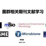 菌群相关期刊文献学习