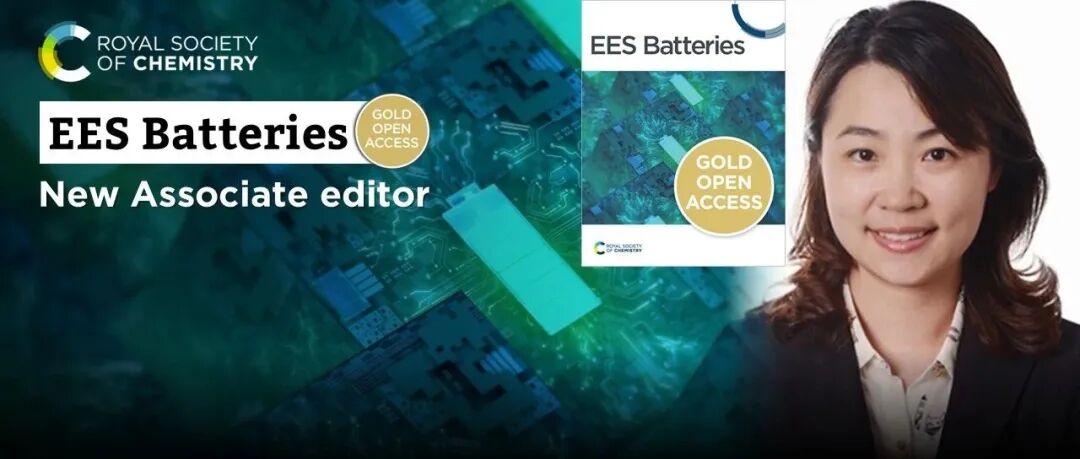 热烈欢迎王康丽教授担任 EES Batteries 副主编