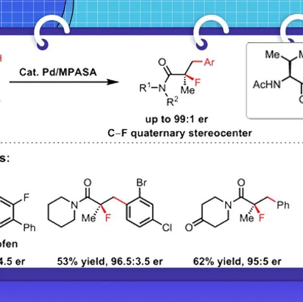 【JACS】斯克里普斯研究所余金权：通过迁移型碳氟化实现手性叔氟化物的构建