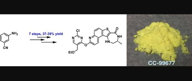 Evolution of the Synthesis Route for CC-99677 (2)