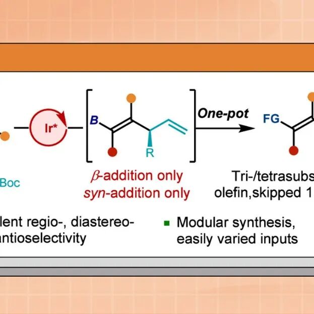 【JACS】英国皇家科学院院士Aggarwal：炔基硼酸酯配合物的催化不对称1,2-迁移/烯丙基化：构建1,4-二烯的模块化途径