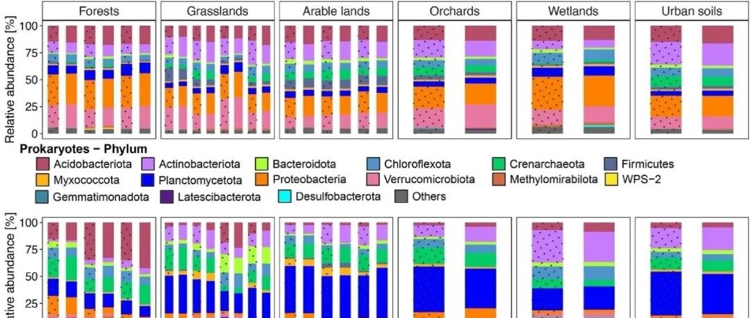 方法文章丨SOIL BIOL BIOCHEM：土壤风干处理能维持环境DNA的丰度与多样性，且不受土地利用类型或管理强度影响