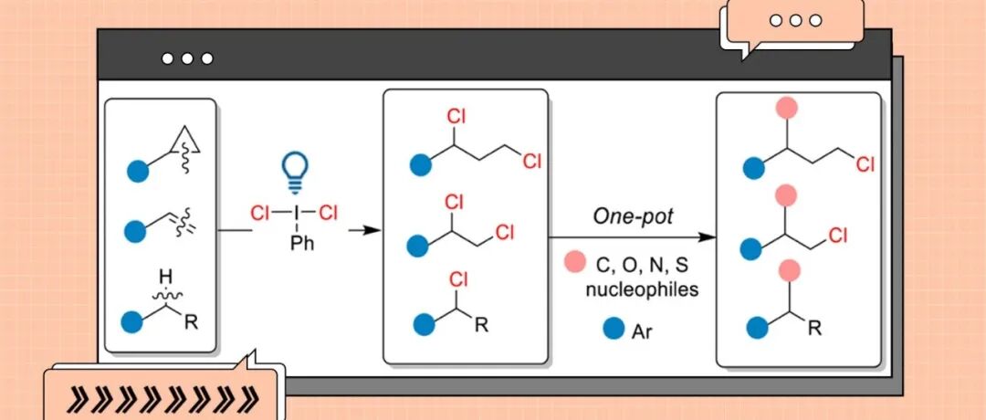 【JACS Au】瑞士洛桑联邦理工学院：光激发Willgerodt试剂实现环丙烷、烯烃及C–H键氯化