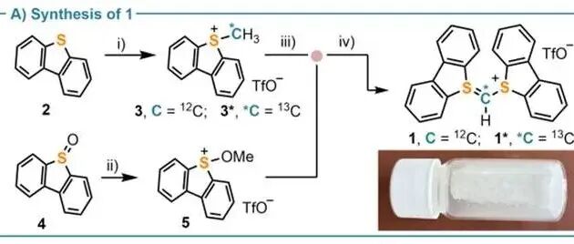 德国哥廷根大学Manuel Alcarazo课题组：未取代卡宾阳离子的非重氮等价物：通过 [\u00B9\u00B2/\u00B9\u00B3CH]\u207A 插入直接合成萘和吡啶
