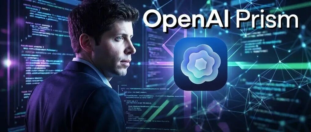 OpenAI凌晨放大招，免费Prism颠覆科研！从摘要到致谢，GPT-5.2包圆