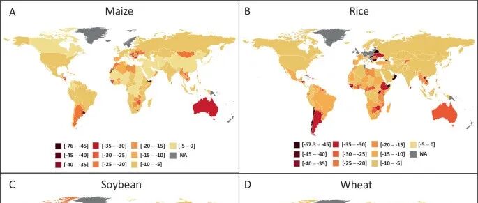 Nat. Commun. | 干旱对全球粮食安全的影响