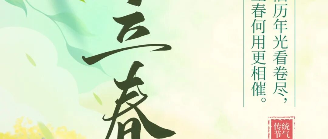 立春|春风十里，春暖花开