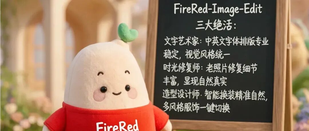 这个春节P图不求人！小红书开源图像编辑新SOTA