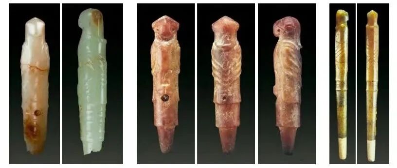 朱乃诚 | 鹰首玉笄、鹰形玉笄及人面虎头纹玉柄形器——从玉器角度看肖家屋脊文化对二里头文化的影响