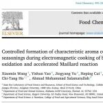 Food Chemistry|调味料添加调控红烧肉电磁烹饪过程中特征香气化合物的形成：降低脂质氧化并加速美拉德反应