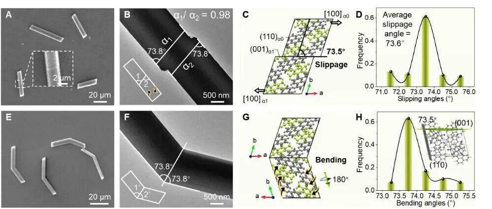 唯理助力顶刊Nature Communications！山东理工大学蔺红桃课题组晶体可控变形新成果