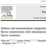 Food Hydrocolloids丨中空盐-纳米乳液复合物：一种可保持花椒风味且减盐不减咸的新型载体