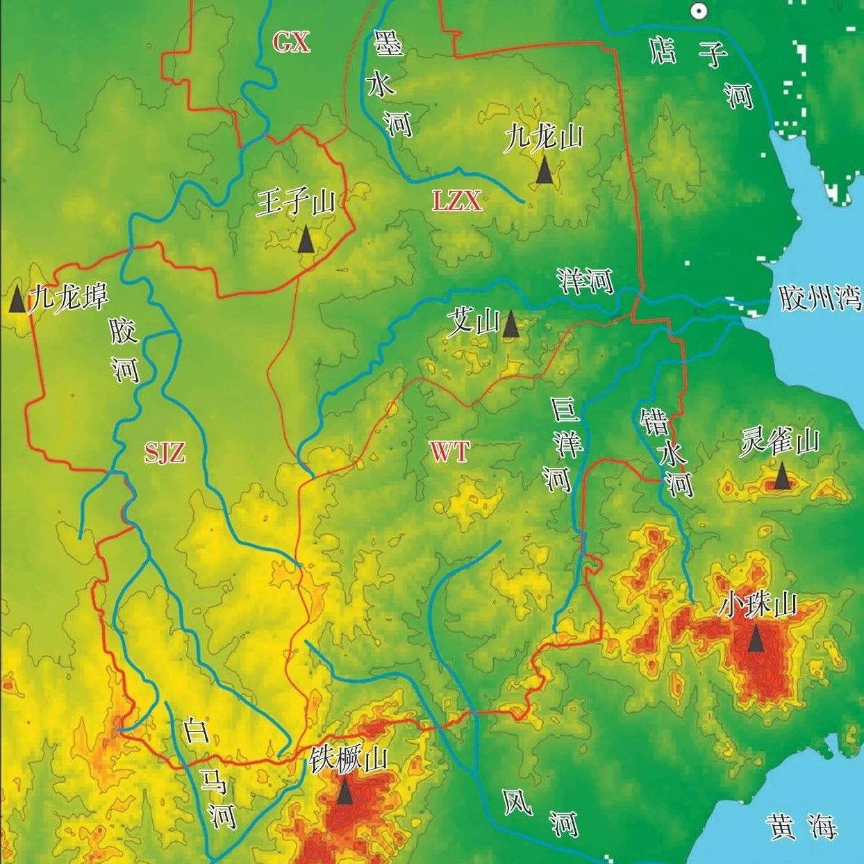 胶州地区史前至秦汉时期聚落形态与人口变迁