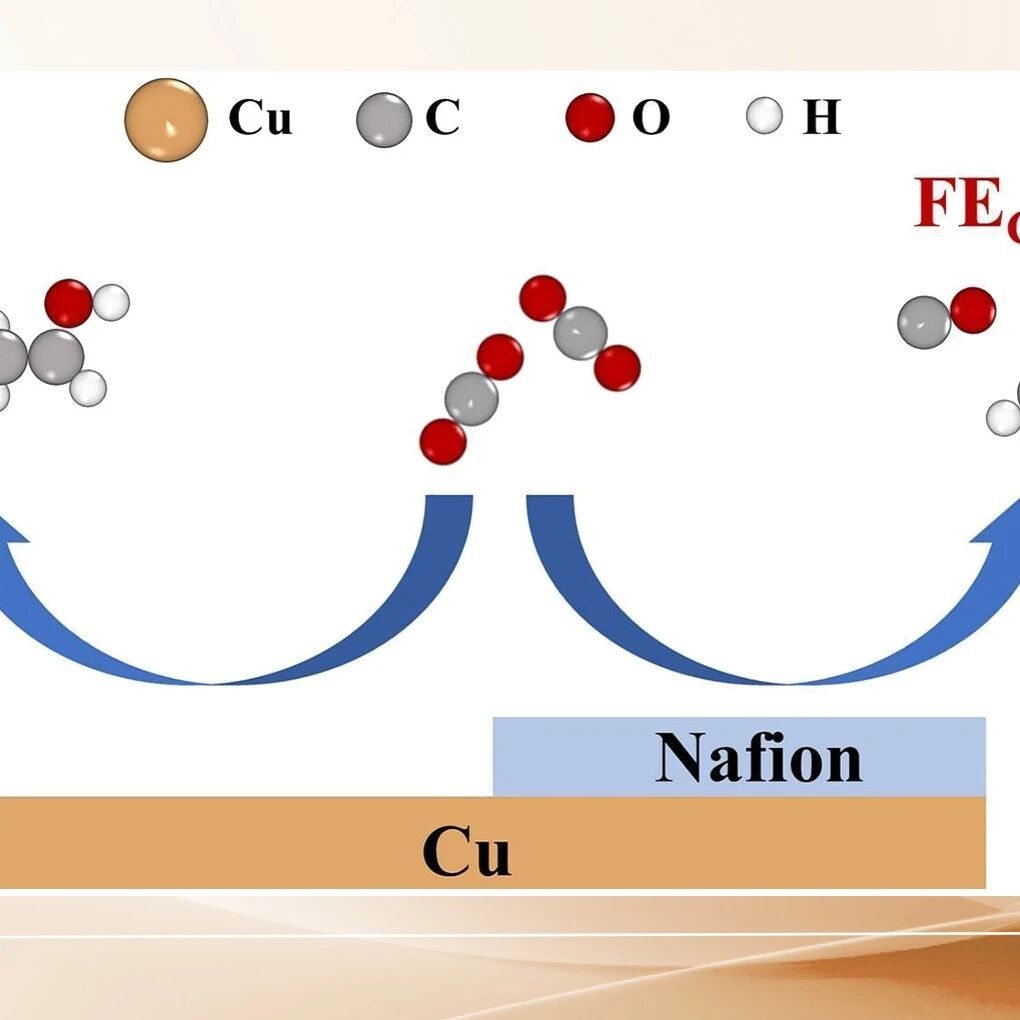 【J. Catal.】西安交通大学任丹教授团队：揭示Nafion调控Cu催化CO₂电还原至C₁产物的机制