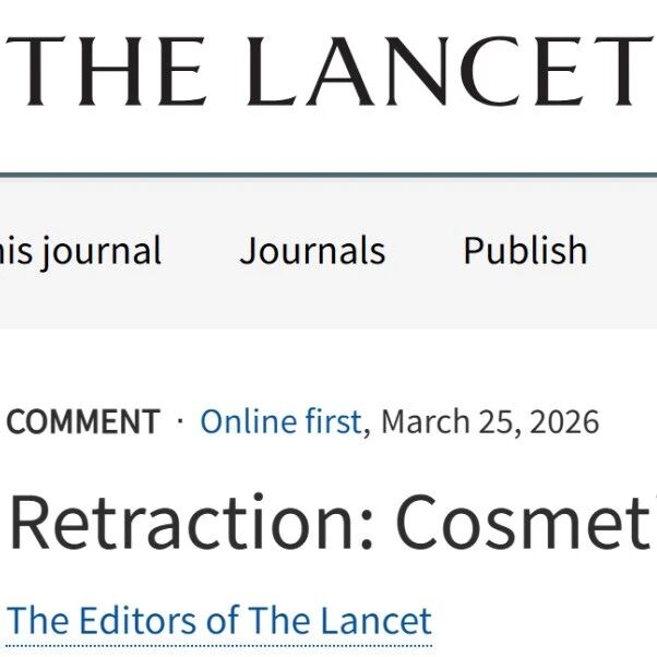 令人唏嘘！顶刊Lancet撤回了近50年前的文章