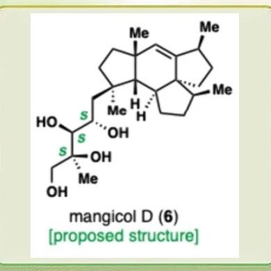 【JACS】美国加利福尼亚大学Maimone课题组：(+)-Mangicol D的不对称全合成及其结构修正