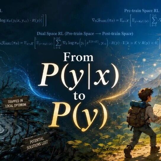 从P(y|x)到P(y)：将RL引入预训练空间，激发大模型内生推理