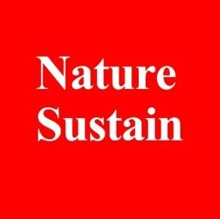 一作兼通讯！北航校友/牛津大学博士后宋瑞，最新Nature Sustainability！