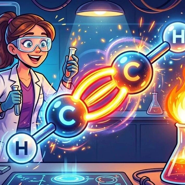 最小的炔烃，最大的能量：解构乙炔的极简美学