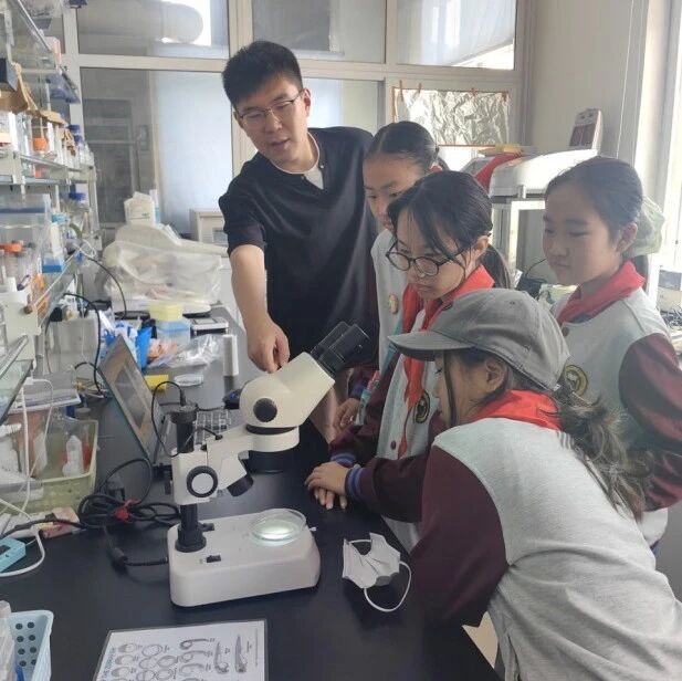 【科技活动周】小小斑马鱼，生命大课堂——中国海洋大学海洋生物多样性与进化研究所赵呈天实验室开展“实验室开放日”活动