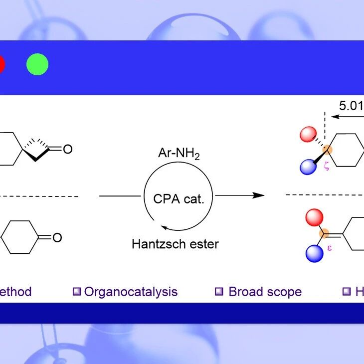 【JACS】上海科技大学杨晓瑜课题组：有机催化实现轴手性螺烷与亚烷基环烷烃的统一不对称合成