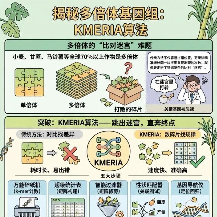中国农科院发表Nature Genetics研究论文 | 绕过比对迷宫，基因组所张兴坦团队开发多倍体全基因组关联分析新方法
