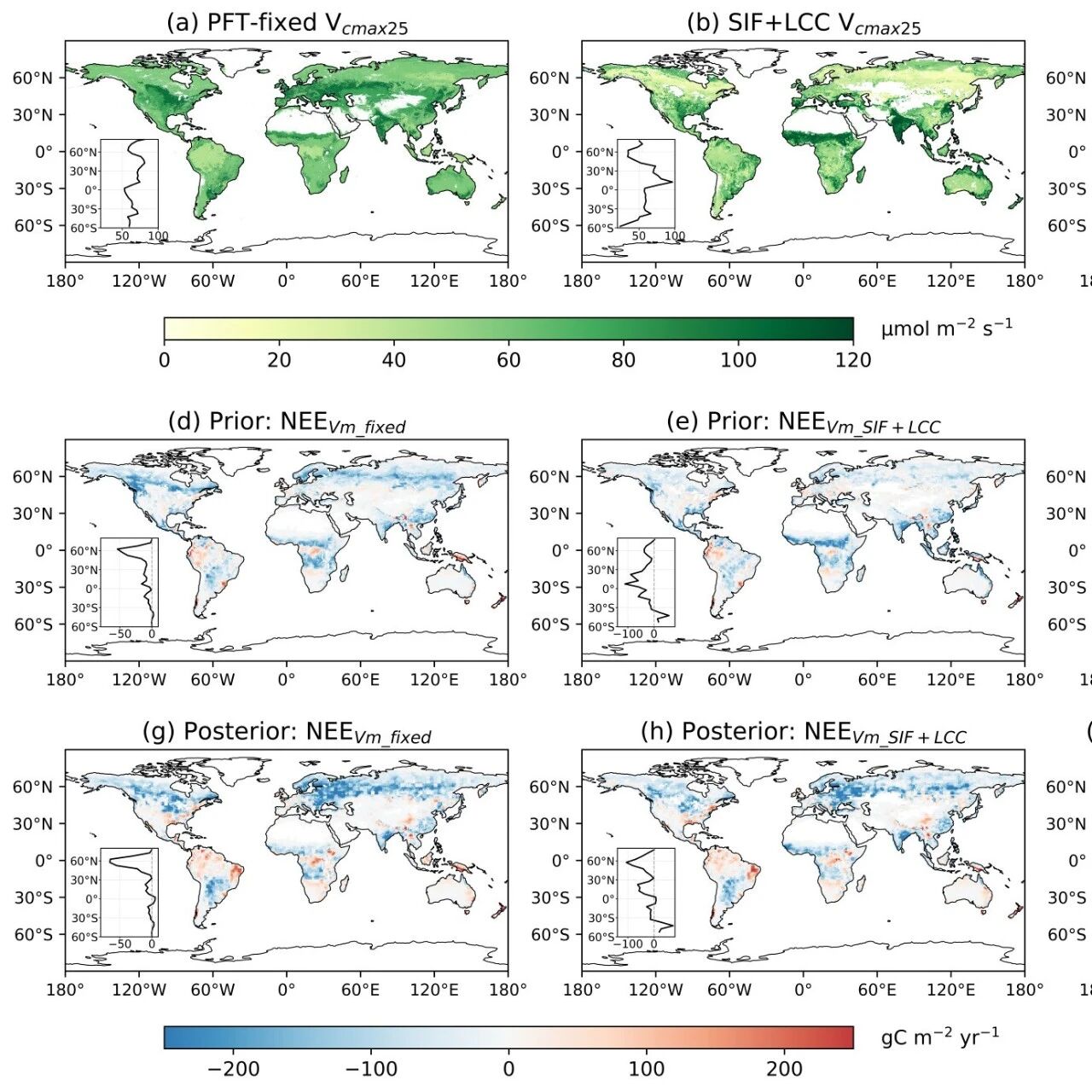 Geophysical Research Letters | 福建师范大学陈镜明院士团队在陆地生态系统碳通量反演估算研究领域发表重要研究成果