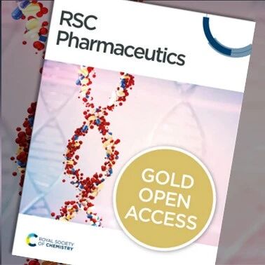 RSC Pharmaceutics首获影响因子, 位列JCR Q1