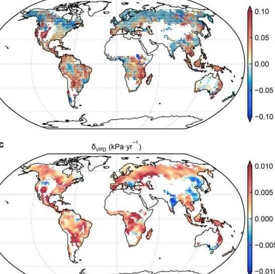 Nature Climate Change | 中国科学院生态环境研究中心苏泳娴研究员等发现大气持续干旱化或将显著削弱全球森林的降温效益