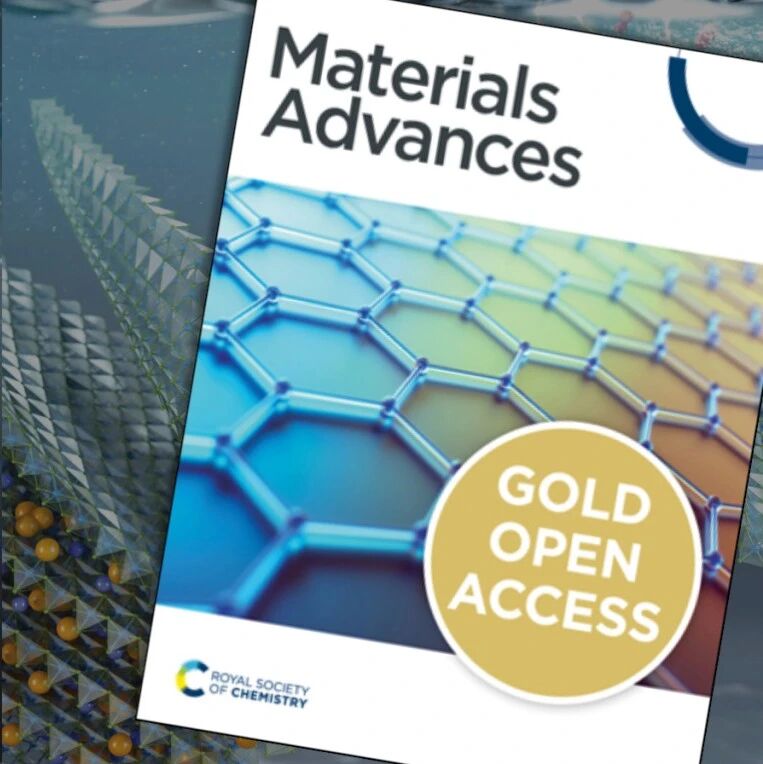 Materials Advances最新影响因子提升23%