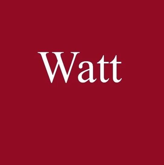 芝加哥大学，首篇Watt！