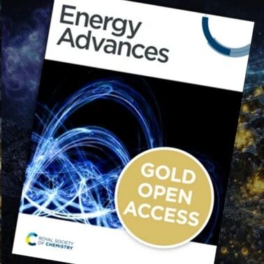 Energy Advances最新影响因子提升 47%