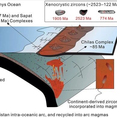 Geosci. Front. | 洋内弧如何实现古老陆壳再循环？来自科希斯坦岛弧太古宙—中生代锆石的证据