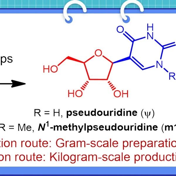 【J. Org. Chem.】南京大学俞寿云/方生和团队：假尿苷与N¹-甲基假尿苷的规模化合成