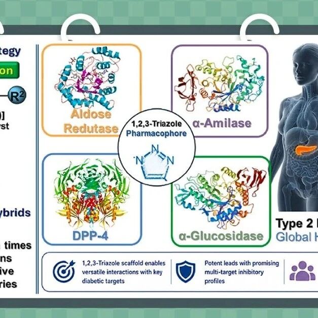 基于1,2,3-三唑的抗糖尿病药物研究进展：合成与生物学视角