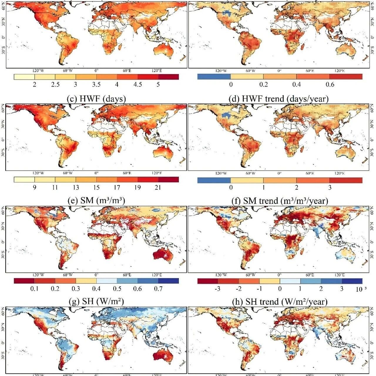 中国农业大学资环学院气象系潘志华教授团队在《Nature》旗下期刊发文，在全球热浪与陆气相互作用研究方面取得新进展