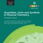 权威再版 | IUPAC 绿皮书《物理化学中的量、单位和符号》