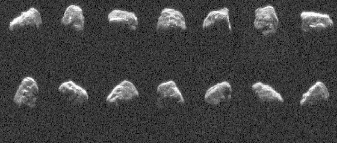 NASA的行星雷达追踪到两颗大型小行星的近距离飞掠地球